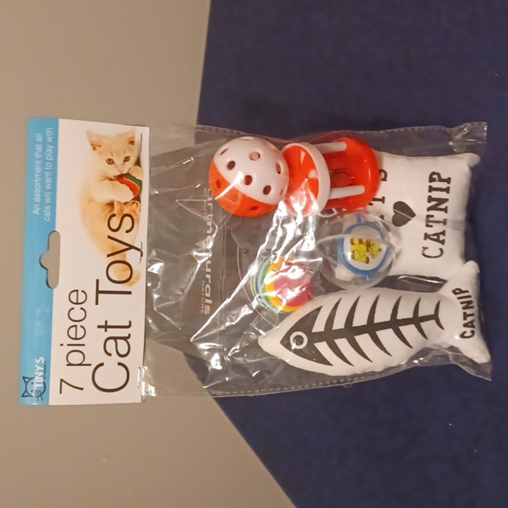 7 Piece Cat Toys
